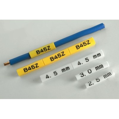 Profil PCV żółty BA-20Z do drukarek oznaczników na przewody o średnicy 0,24 - 0,5 mm2