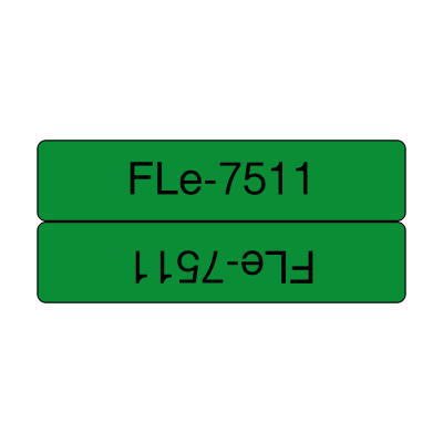 Etykiety cięte Brother FLe-7511