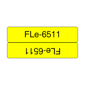 Cięte etykiety Brother FLe-6511